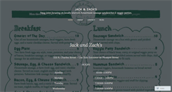 Desktop Screenshot of jackandzachfood.com