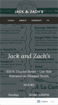 Mobile Screenshot of jackandzachfood.com